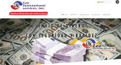 Desktop Screenshot of leointernationalservices.com